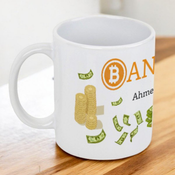 Bankacılara Özel Tasarımlı Kupa Bardak