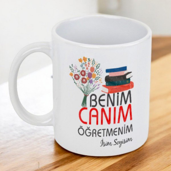 Benim Canım Öğretmenim Temalı Kupa