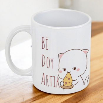 Bi Doy Artık Kendin Tasarla Baskılı Kupa
