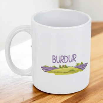 Burdur Tasarımlı Kupa Bardak