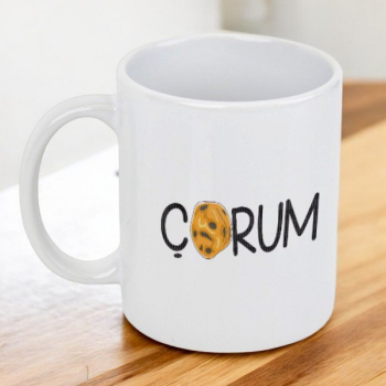 Çorum Tasarımlı Kupa Bardak