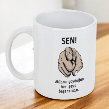 Çünkü Sen Tasarımlı Kupa