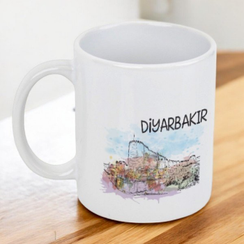 Diyarbakır Tasarımlı Kupa Bardak