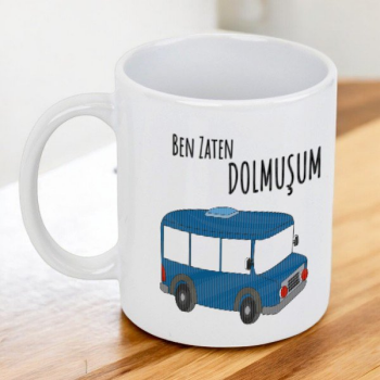 Dolmuş Tasarım Kupa Bardak online tasarla