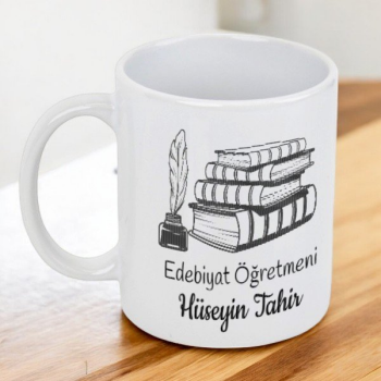 Edebiyat Öğretmeni Tasarım Kupa