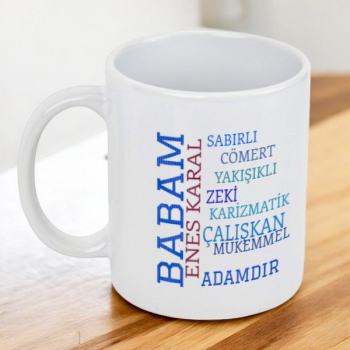 İsme Özel Babam Kupa Bardak
