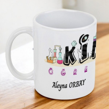 Kimya Öğretmenine Özel Baskılı Kupa