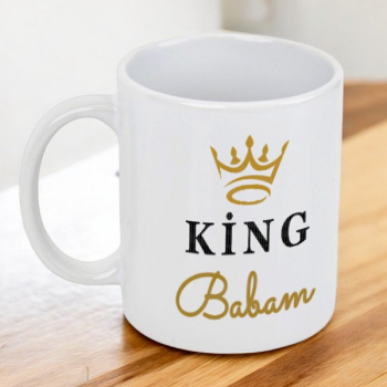 King Babam Tasarımlı Kupa