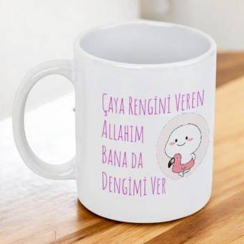 Komik Lil Tasarımlı Kendin Tasarla Baskılı Kupa