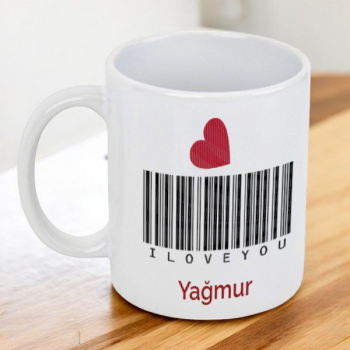 Love You Baskılı Kupa