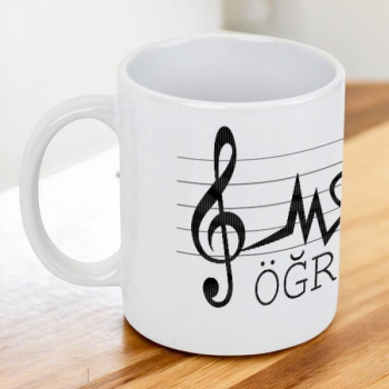 Müzik Öğretmenine Özel Kupa Bardak