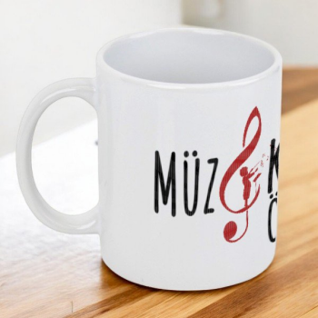 Müzik Öğretmenlerine Özel Baskılı Kupa Bardak