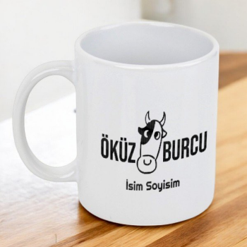 Öküz Burcu Tasarımlı Kupa