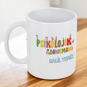 Psikolojik Danışman Tasarım Kupa Bardak