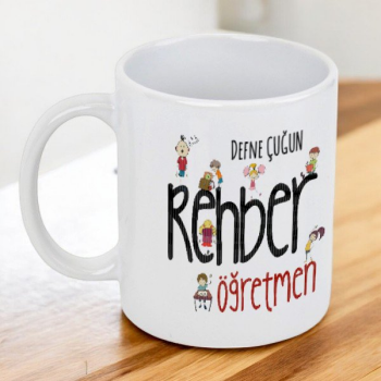 Rehber Öğretmenlerine Özel Baskılı Kupa