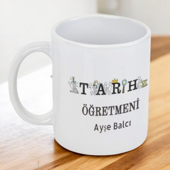 Tarih Öğretmeni Tasarım Kupa1