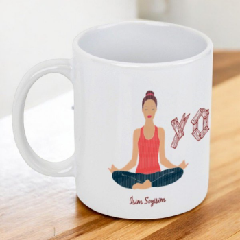 Yoga Tasarım Kendin Tasarla Kupa