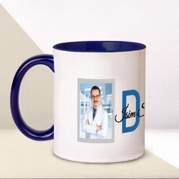 14 Mart Tıp Bayramına Özel Doktor Kupası online tasarla