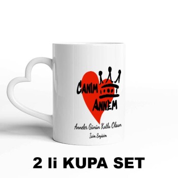 Anneler Günü-Baskılı Kupa Bardak online tasarla