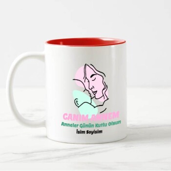 Anneler Gününe Özel Baskılı Kupa online tasarla