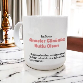 Porselen Bella Beyaz Kupa Bardak