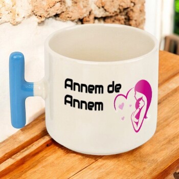 Annem De Annem Baskılı Fincan T Kulp online tasarla