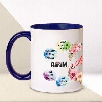 Canım Annem Tasarımlı Kupa Bardak online tasarla