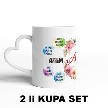 Canım Annem Tasarımlı Kupa Bardak online tasarla