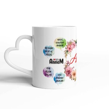 Canım Annem Tasarımlı Kupa Bardak online tasarla