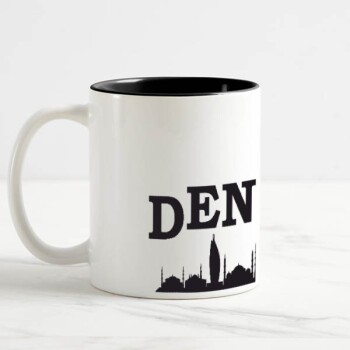 Kişiye Özel Baskılı İçi Siyah Kupa