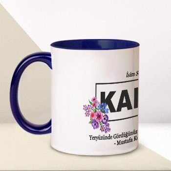 Kadınlar Gününe Özel Baskılı Kupa-1 online tasarla