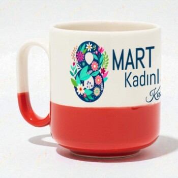 Modern Dip Kırmızı Kupa