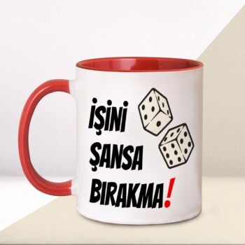 Kişiye Özel Baskılı Kupa - Kırmızı