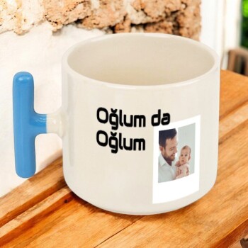 Oğlum Da Oğlum Baskılı Fincan T Kulp online tasarla