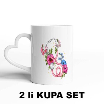Steteskop Tasarımlı Tıp Bayramı Kupası online tasarla