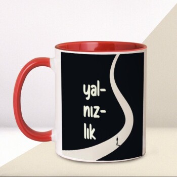 Kişiye Özel Baskılı Kupa - Kırmızı