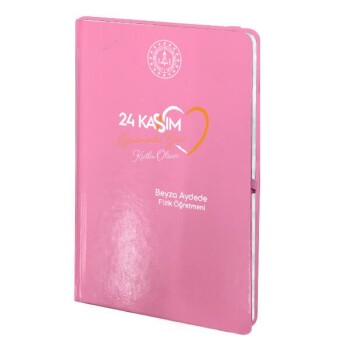 Tarihsiz Pembe Ajanda / Defter