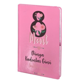 Tarihsiz Pembe Ajanda / Defter