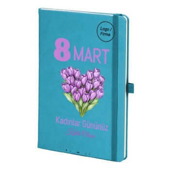 8 Mart Kadınlar Gününe Özel Ajanda online tasarla