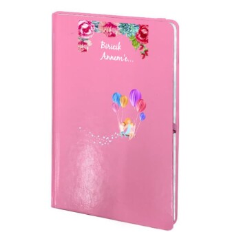 Tarihsiz Pembe Ajanda / Defter