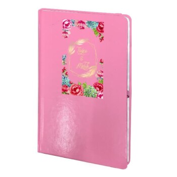 Tarihsiz Pembe Ajanda / Defter