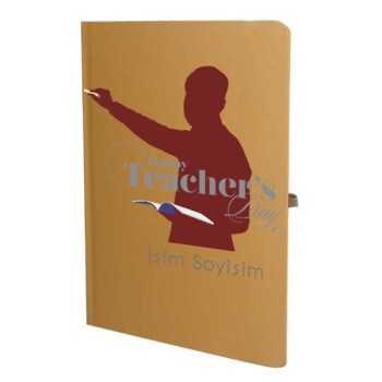 Tarihsiz Çizgili Taba Ajanda/Defter 13X21Cm