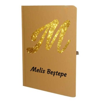 Tarihsiz Çizgili Taba Ajanda/Defter 13X21Cm
