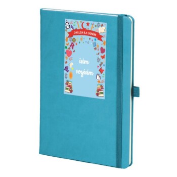 Okulda İlk Günüm Baskılı Ajanda Defter online tasarla