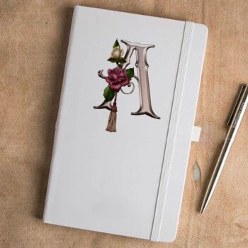 Tarihsiz Beyaz Ajanda / Defter 13X21Cm