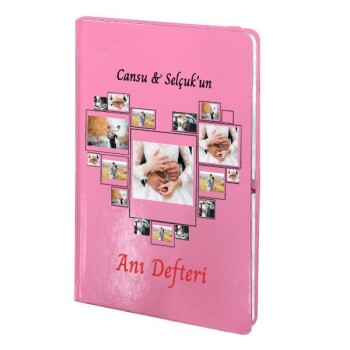Tarihsiz Pembe Ajanda / Defter