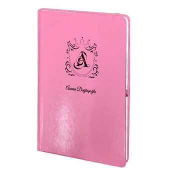 Tarihsiz Pembe Ajanda / Defter