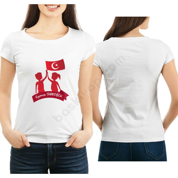 23 Nisan Çocuk Bayramı 3 Baskılı Tişört online tasarla