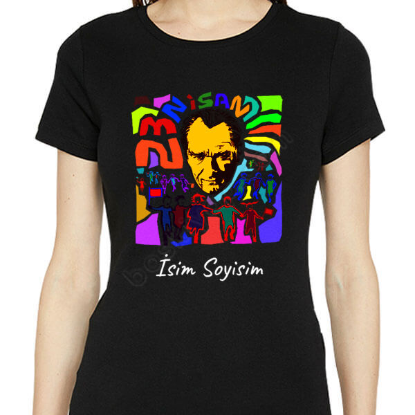 23 Nisan Tasarım 1 Baskılı Tişört online tasarla