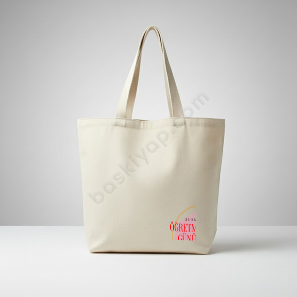 24 Kasım Öğretmenler Günü Baskılı Çanta-1 online tasarla